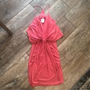 MISA size small pink dress